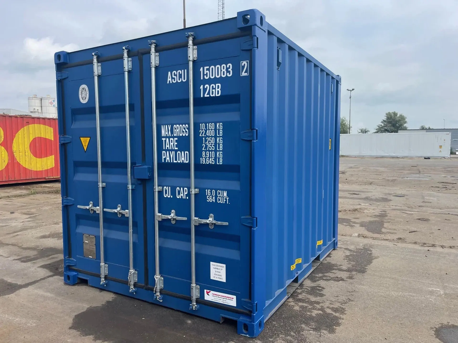 Vernooy zeecontainer 10FT 150083
