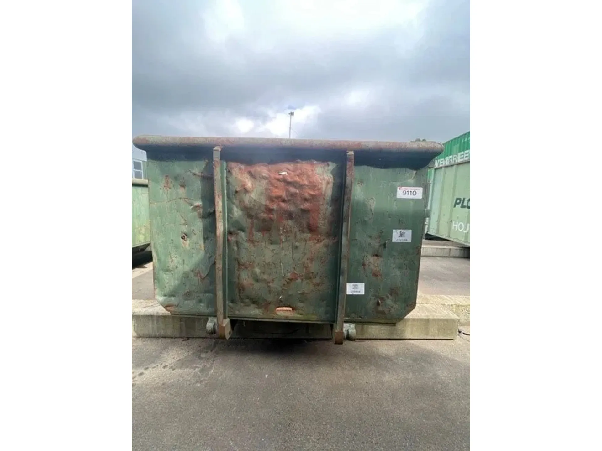 Vernooy afzetcontainer 20m3 9110