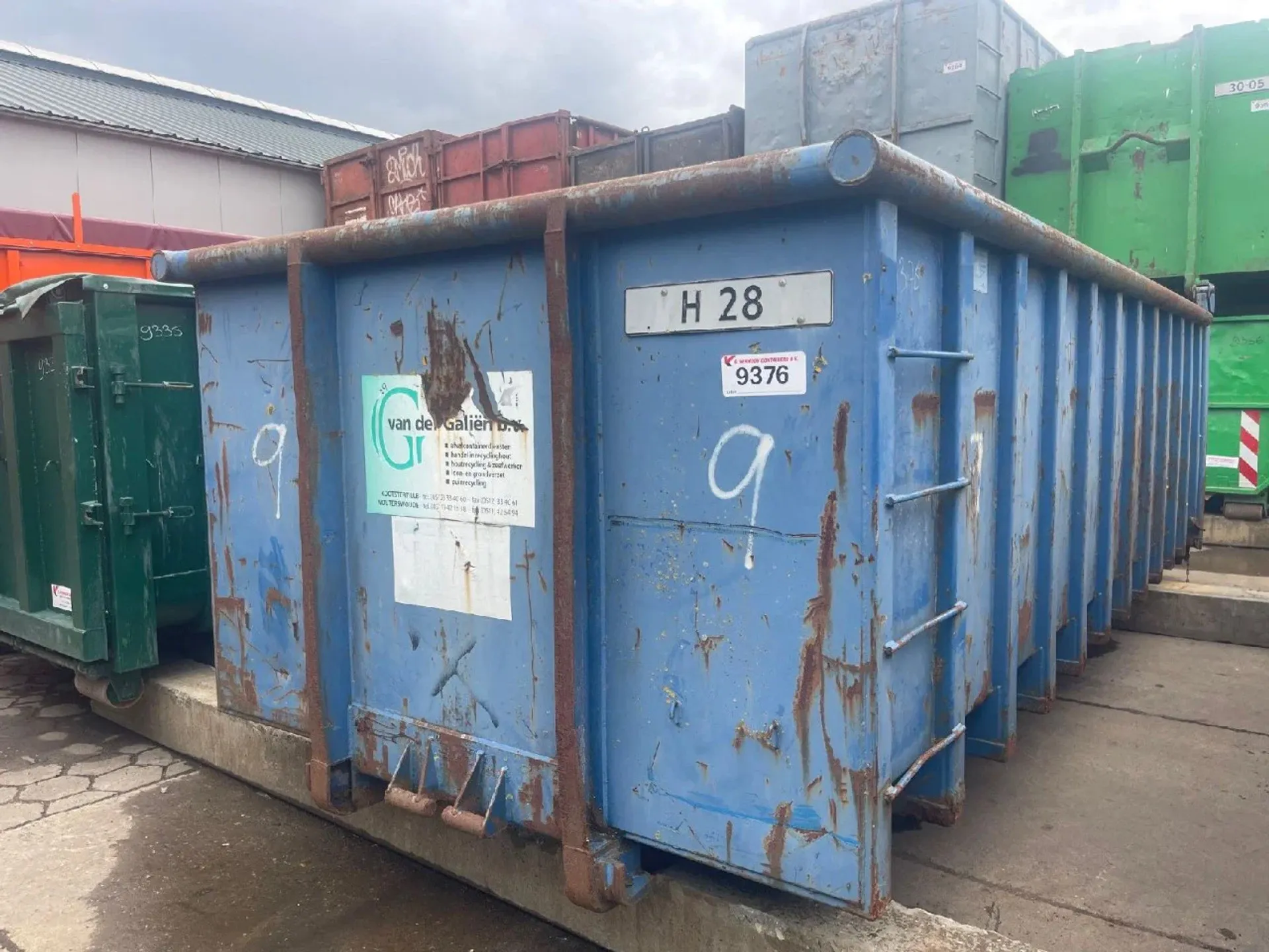 Vernooy Afzetcontainer 9376 20m3