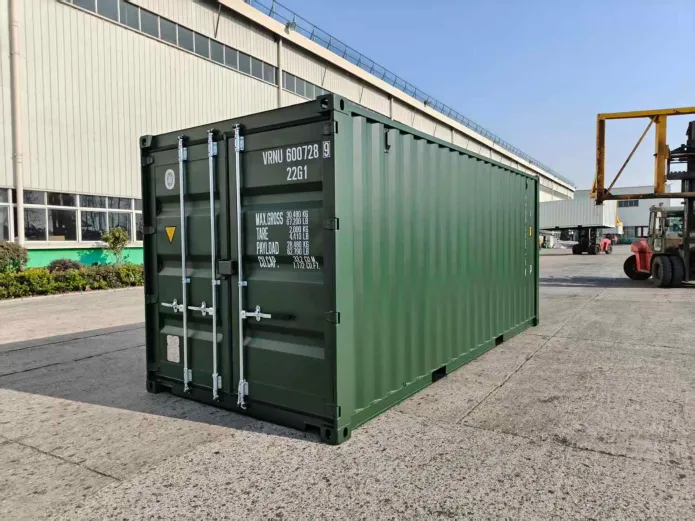 Vernooy 20FT 8.6 NIEUW / ONEWAY RAL6007 GROEN