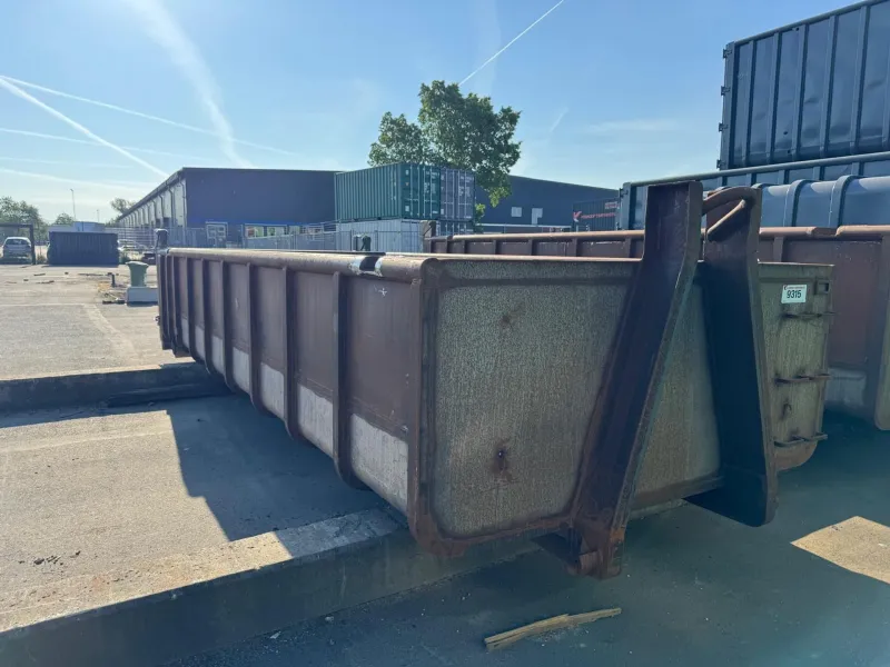 VERNOOY VLOEISTOFDICHTE SLIB CONTAINER 9315 - Nieuwe afzetcontainer. #AFZETCONTAINER#NIEUW