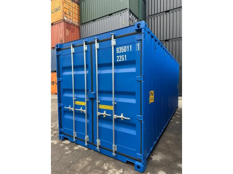 Vernooy 20FT 8.6 RAL5010 DOUBLE DOOR - Vernooy
