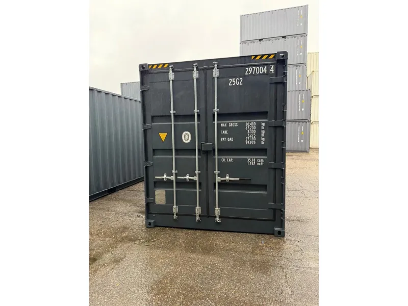 Vernooy 20FT HIGH CUBE OPEN SIDE RAL7016 - Vernooy