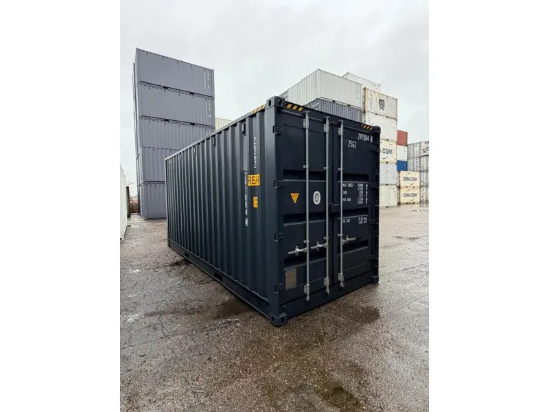 Vernooy 20FT HIGH CUBE OPEN SIDE RAL7016 - Vernooy