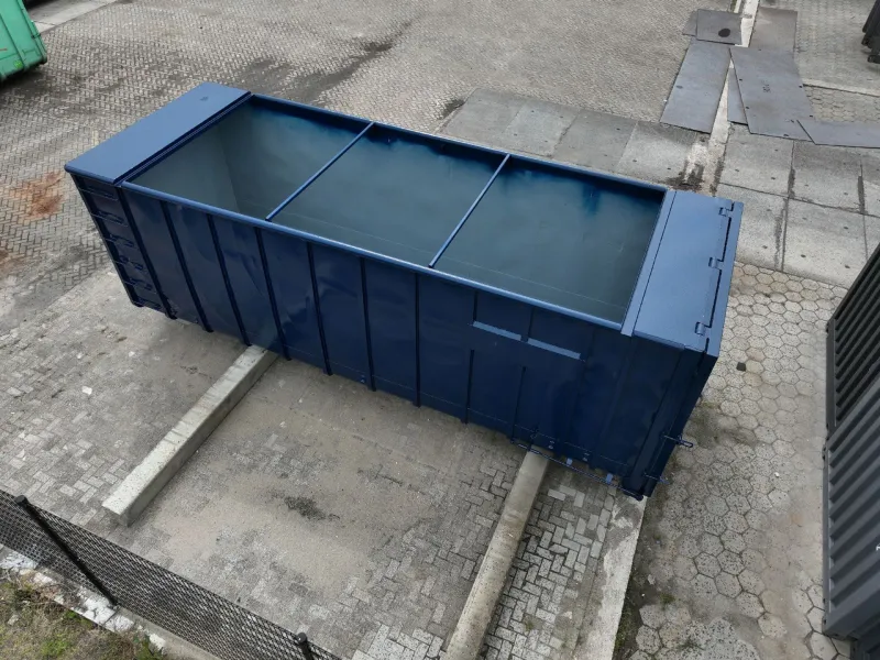 Vernooy Afzetcontainer Vloeistofdicht 40m3 9438 - Vernooy