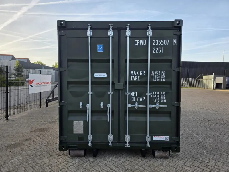 Vernooy Vernooy 20FT 8.6 235507 NIEUW / ONE WAY MET SLEDE - Vernooy