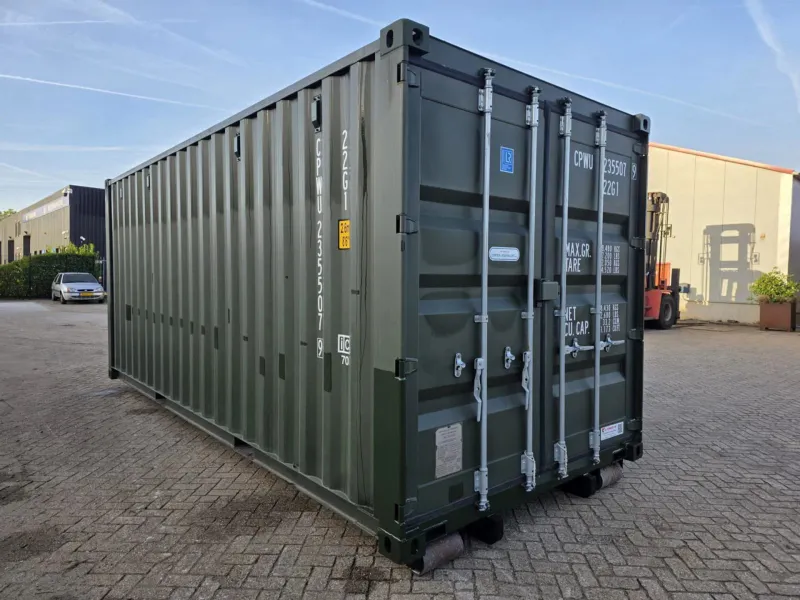 Vernooy Vernooy 20FT 8.6 235507 NIEUW / ONE WAY MET SLEDE - Vernooy